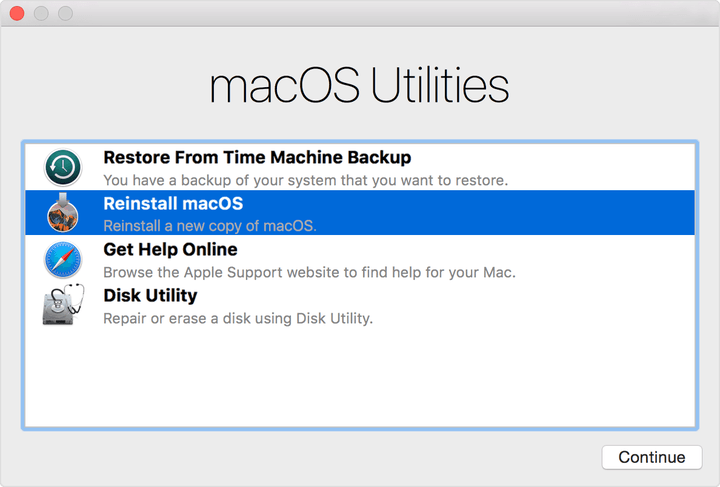 Software update for mac is not working